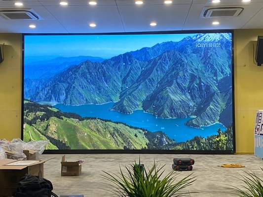 Gemaakt van aluminium HD-scherm volkleurig LED-scherm met hoge resolutie P3.91 HD