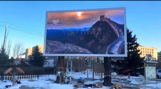 Buiten Full Color Waterproof HD LED Display P8 Front Service Vaste installatie