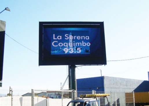 Buiten advertentie scherm P6 Crystal Resistant Yuan Chip RGB LED Display