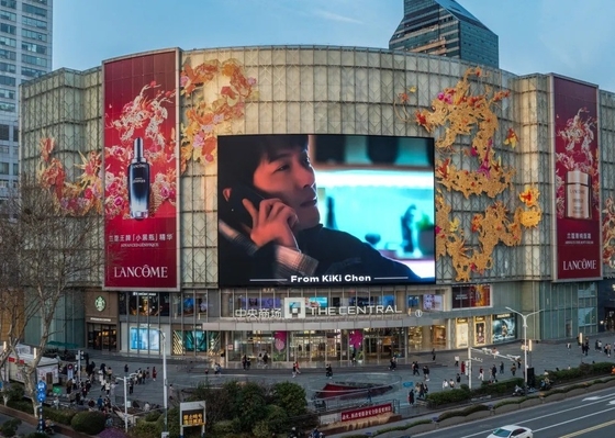 SMD3535 P8 Outdoor Full Color LED Lease Screen RGB 8500cd/Sqm 15625 punten/Sqm