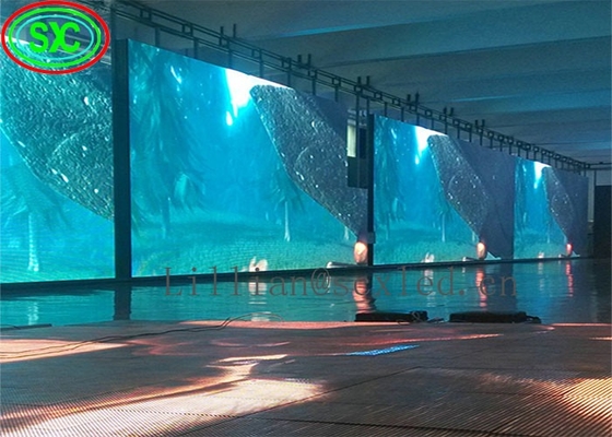 SMD3535 P8 Outdoor Full Color LED Lease Screen RGB 8500cd/Sqm 15625 punten/Sqm