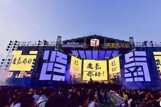 111111 Punten/vierkante meter P3 Full Color LED Lease Screen Indoor/Outdoor LED Video Display