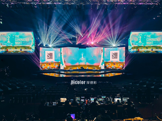 P3.91 Outdoor Live Performance High Brightness Lease LED Display Waterdicht Bühnenachtergrond LED-scherm