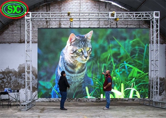 SMD P6mm Commerciële LED-advertentieborden 1/8 Scan Full Color Led Panel Screen