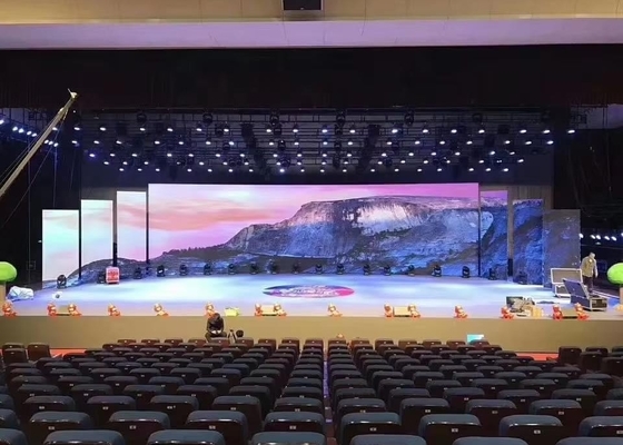 Verhuur Buiten Full Color LED Display P8mm HD IP65 Vaste installatie