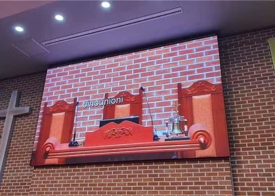 Verhuur Buiten Full Color LED Display P8mm HD IP65 Vaste installatie