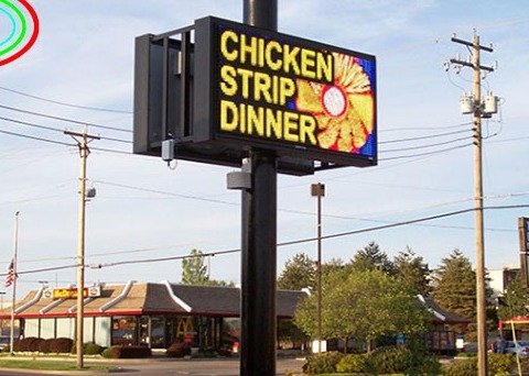 Advertentie P6 Buiten waterdicht Full Color LED Display 6mm Pitch Billboard Huur 3000Hz