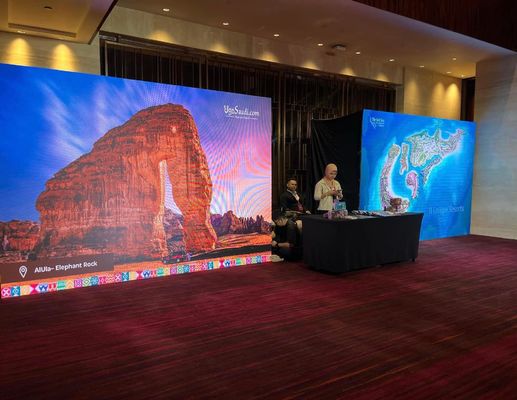 Goede prijs Advertentie P6 Buiten waterdicht Full Color LED Display 6mm Pitch Billboard Huur 3000Hz online