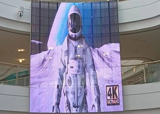 Reclame Buiten Full Color LED Display P3.91 Helderheid 6000 Nits 65410 Dots/M2