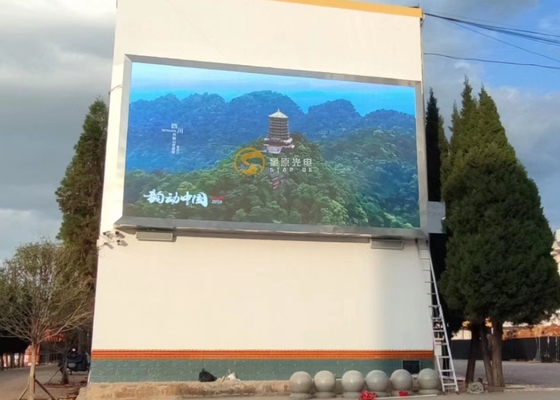 6000 Nits Outdoor Full Color LED Display P8mm HD IP65 Pixel Panel Vaste installatie
