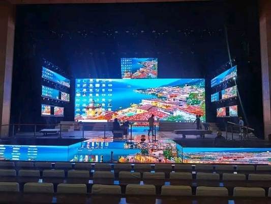 Full Color Waterproof Outdoor LED Reclame Scherm P3 1200 Nits Helderheid IP65 Op maat