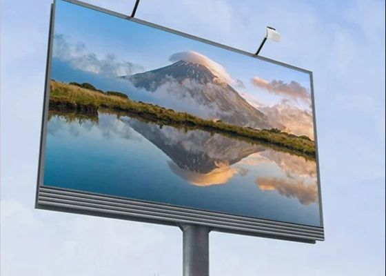 Goede prijs Verhuur Buiten LED-schermen, modulaire schermen Helderheid 5000 Nits 62 500 Dot Density online