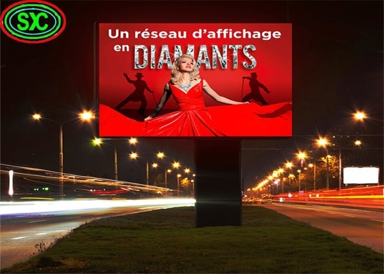 LED SMD 3 In 1 Advertentie Muur Gordijn, P4.81 Commercieel Duidelijk Volle Kleur Resolutie 52 * 52 HD Chip 1/13 Scan