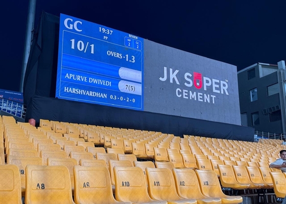 LED SMD 3 In 1 Advertentie Muur Gordijn, P4.81 Commercieel Duidelijk Volle Kleur Resolutie 52 * 52 HD Chip 1/13 Scan