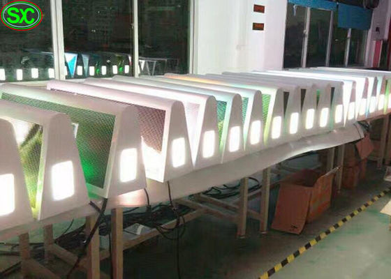 P5 leidde de Dubbele Zijtaxi teken voor de vertoningsscherm van het auto het waterdichte auto geleide teken