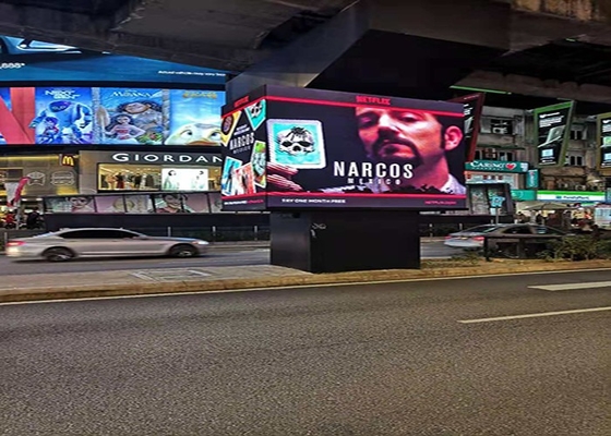 High Brightness Outdoor Full Color LED Display met energiebesparend ontwerp 1/16 S Driving Mode en 250*250mm Module Size