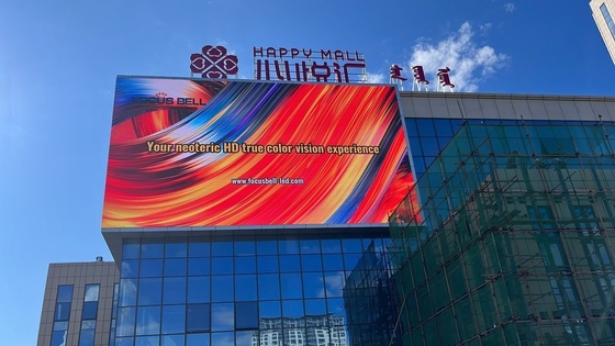 Thin Wifi Outdoor full-color Led Video Panel Sign / Outdoor Advertising Led Display
