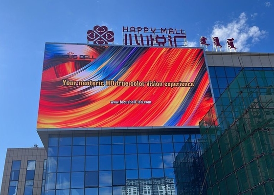 Reclame Buiten Full Color LED Display Scherm P8 Vaste waterdichte IP65 1/16 Scanmodus