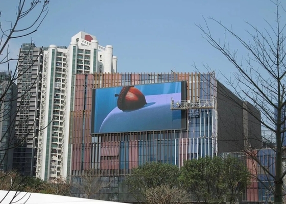 Reclame Buiten Full Color LED Display Scherm P8 Vaste waterdichte IP65 1/16 Scanmodus