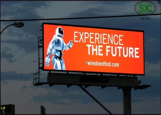 Makkelijk onderhoudbaar Elektrische buitenreclame LED-schermmmodule P10