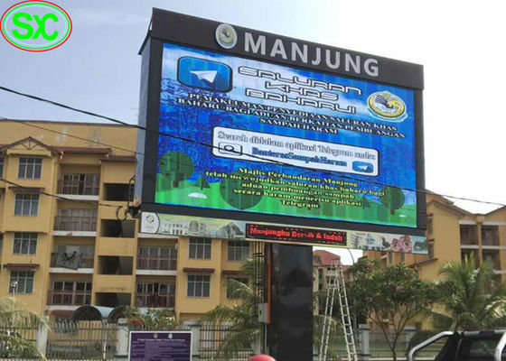 Goede prijs DIP Groot Full Color LED Display 12mm Pitch 1/4 Scan 192*192mm Module IP65 online