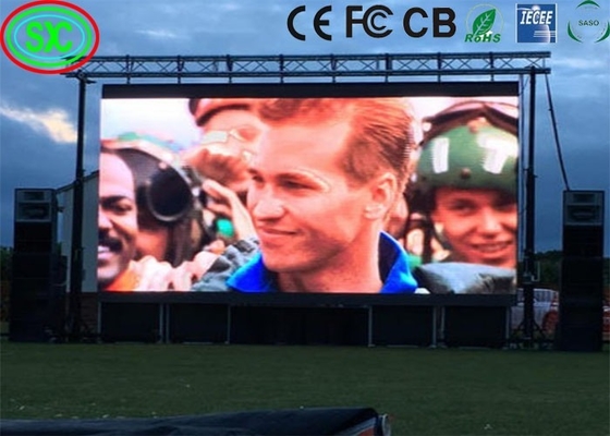 Buiten waterdicht P20 Gebouw Reclame Led Screen Led Video Muur Ultra-Clear Aanpasbaar