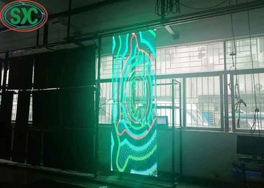 Waterdicht Full Color High Resolution Transparent LED Screen SMD1921 3 jaar garantie