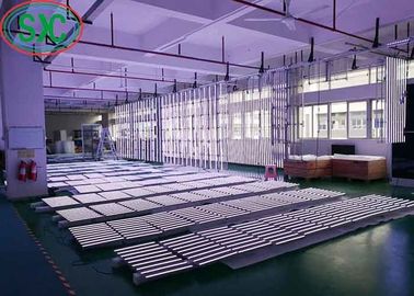 LED-transparante scherm hoge helderheid volkleurige transparante muur 32768 punten/vierkante meter Te huur