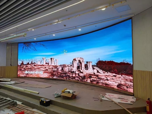 Full Color LED Display Cabinet SMD RGB 512x512mm P4 Verhuur Video Wand LED Display Buiten, Novastar systeem,