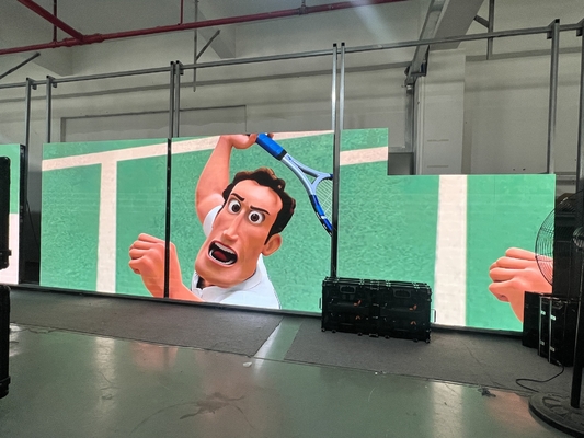 Superhelder klein toonhoogte 1R1G1B Indoor 160000 pixels/square meter P2.5 LED digitaal scherm