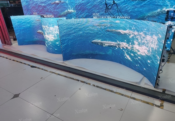 Duurzaam Indoor Full Color LED Billboard 200*150mm Module NOVA System Epistar Chip