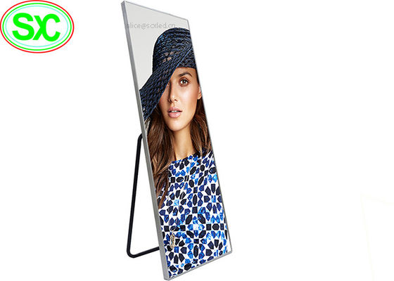 Draagbare Binnen Volledige Kleuren LEIDENE Vertoning, Digitale LEIDENE Affichep3 Geleide Media Vertoning