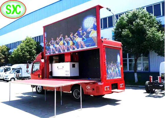 Goede prijs IP65 Naadloze Vernieuwingsfrequentie Mobiele Vrachtwagen LED Display voor B2B Distributie online