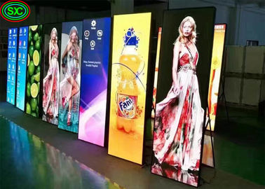 Kledingwinkel P2.5 Poster Spiegel Indoor Full Color LED 192mm X 192mm full color led display