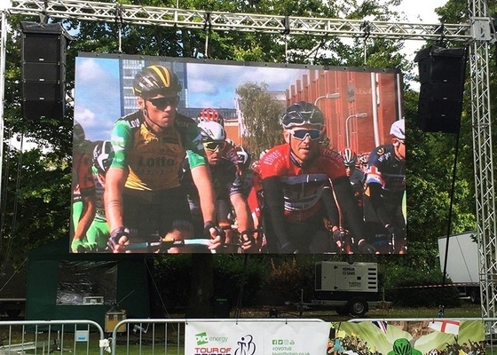 Full Color P6.67 Buitenwaterdicht Vaste LED-video-scherm voor reclame, filmprojectie op de muur
