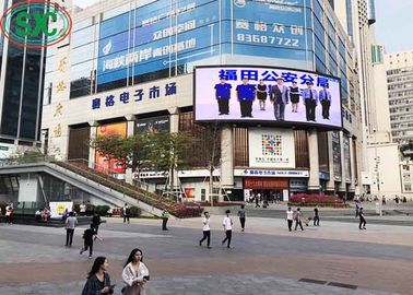 Vaste P6 Outdoor Full Color LED Display IJzeren kast 3 jaar garantie