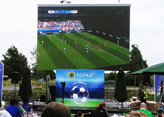 Full Color Display Verhuur Installatie Ultra HD Lichtgewicht Aluminium 1R1G1B Advertentie Scherm LED Scherm