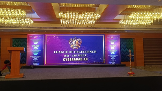 P3 Indoor Led Display For Stage Video Backdrop P3 Led display scherm 576x576mm,3840hz verfrissende werking,1000 helderheid