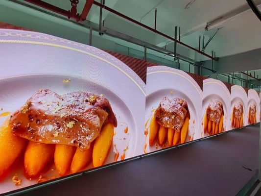 High Definition Full Color Advertising LED Die-Cast Aluminium / Conference Outdoor LED Video Wall