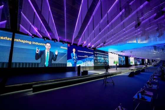 Gegooid aluminium scherm ijzeren doos scherm waterdicht hd aanpasbaar p20 led display video muur