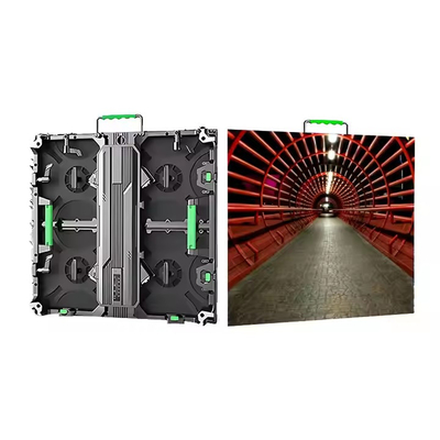 Verhuur van scherm met gietgietwerk Aluminium doos P3 Super High Resolution Outdoor LED-paneel scherm billboards