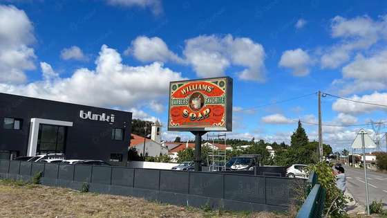 Buiten Full Color LED Die-casting Aluminium Screen Mall Stadion Video Signage