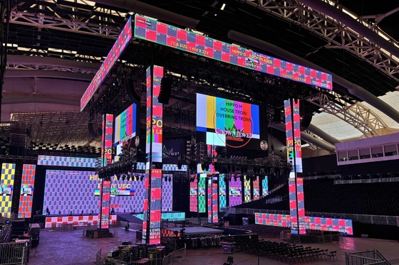 High definition full color P1.875 P2.5 indoor groot scherm tv led wandscherm