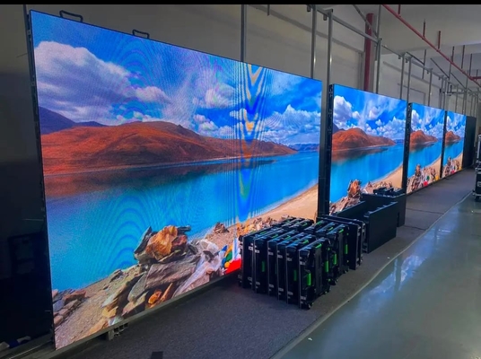 Ultra HD Kleine toonhoogte Aanpasbaar 128x128 Dot Matrix Indoor LED Module P1.923 LED HD Signage