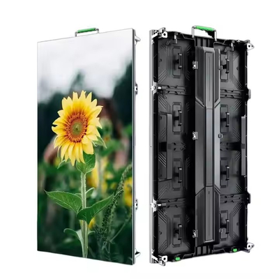 Ultra-dun aanpasbare warm verkoop die-casting aluminium/ijzeren doos Indoor High Brightness Full Color LED Display Screen