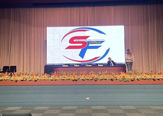Smd2121 Indoor Full Color LED Display Die-Cast Aluminium Screen voor het podium met een helderheid van 2500 nits