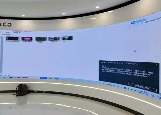Controlesysteem Synchronisatie en een Synchronisatie LED Full Color Display 768mm*768mm voor commerciële reclame binnen