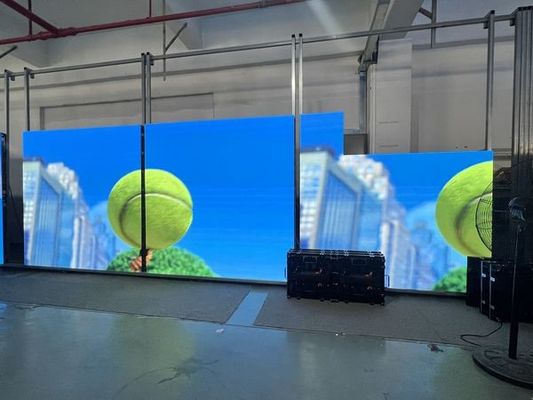 Goede prijs IJzer en staal kast P5 SMD Indoor Full Color LED Verhuur scherm voor voetbalstadion 64x32 Dot Matrix / Eco-vriendelijk online