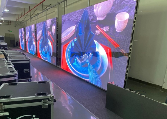 Video Reclame Huur Scherm P8 LED Display Billboard, Indoor Full Color LED Scherm 1/4 Scan Mode