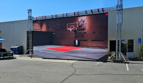 China P6 SMD Full Color Indoor Rental LED Display Screen voor winkelcentrum
